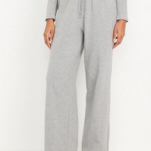 Old Navy “So Comfy” Wide Leg Gray Sweatpants Small (Like New)